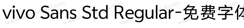 vivo Sans Std Regular字体转换